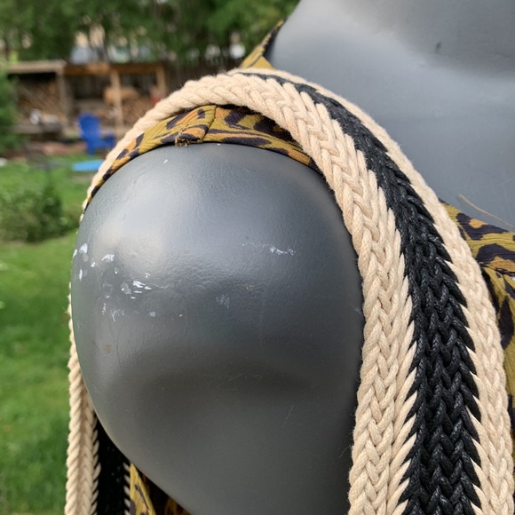 Sam Edelman Emma Crossbody Leather Satchel Purse - Western Style - Picture 6 of 16